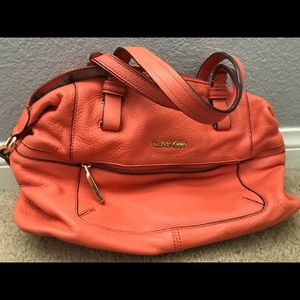 Coral Calvin Klein Purse